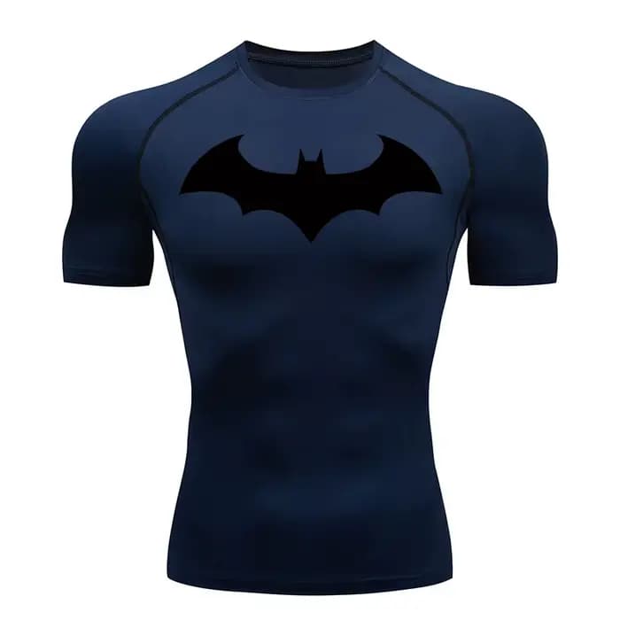 Chemises de Compression graphiques chauve-souris pour hommes