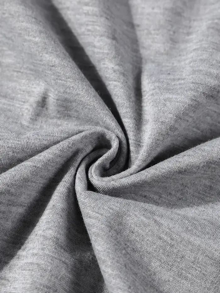 Gris couleur unie vêtements hommes t-shirts de haute qualité nouveau t-shirt été décontracté couverture en coton Hip
