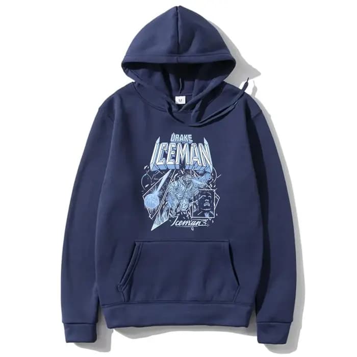 Sweat à capuche imprimé ICEMAN du rappeur Drake