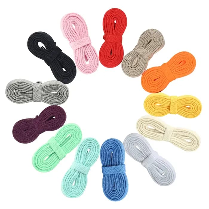 0.9/1.2/1.6/1.8M lacets de chaussures colorés Sneaker