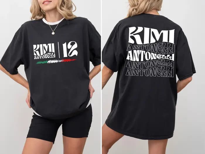 T-shirt de course vintage Antonelli pour homme et femme, vêtements d'été en coton, mode oversize, ha