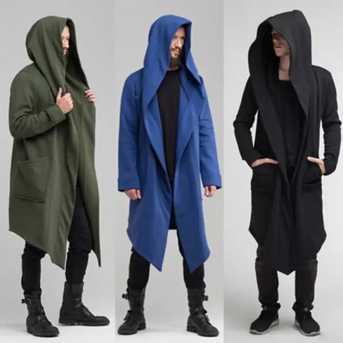 Veste cardigan surdimensionnée à capuche – Manteau chaud de printemps unisexe