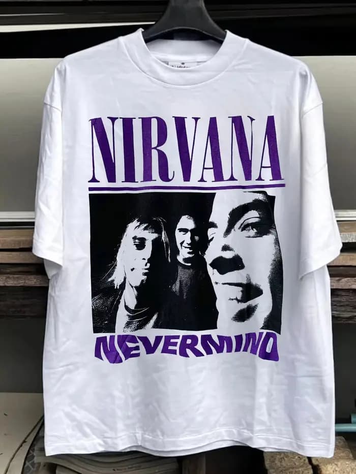 T-shirt rétro à manches courtes en coton pur pour hommes et femmes