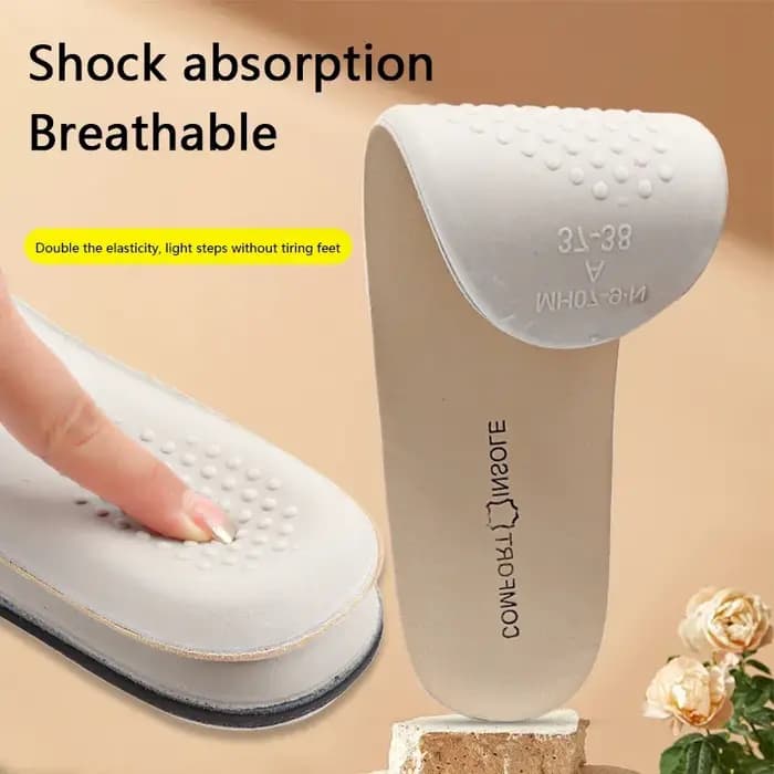 Semelle intérieure de sport confortable et respirante en cuir véritable