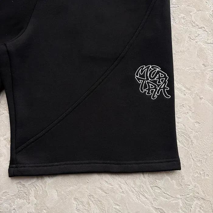 Shorts brodés Mertra, style streetwear Harajuku