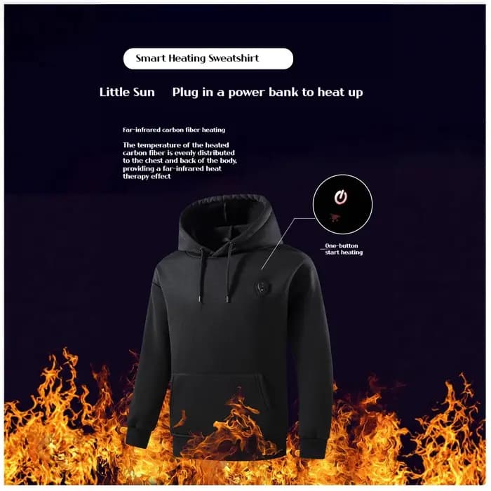 Vêtements chauffants chauds et amples pour hommes et femmes