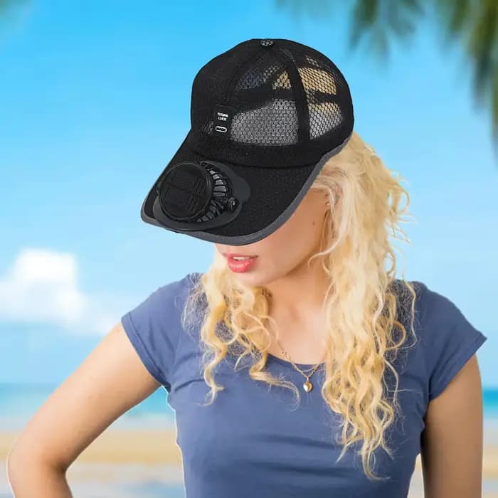 Casquette de baseball solaire pour hommes et femmes