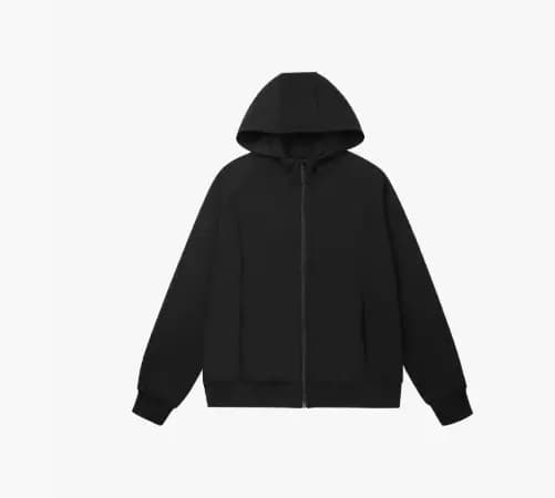 Veste à capuche en pur coton pour femmes