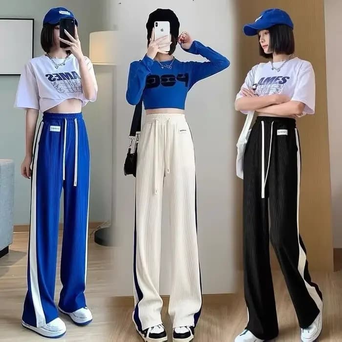 Jogging de sport bleu pour femme