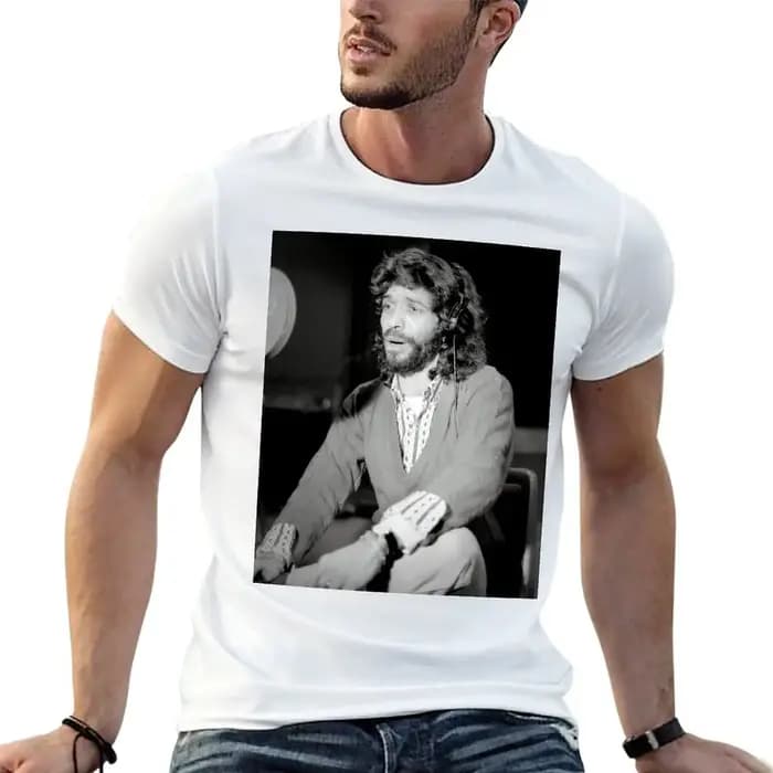 T-shirt pour hommes Shrimp of the Island singing 4