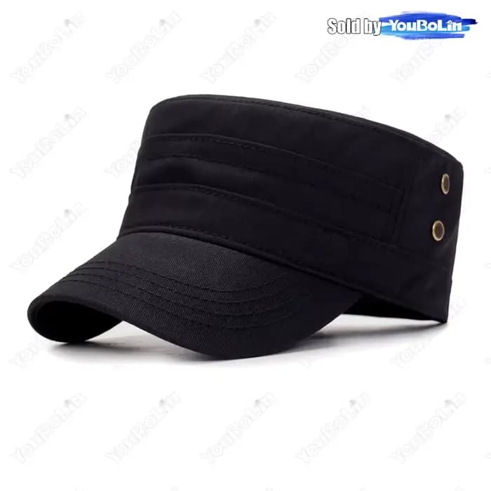 Casquette plate réglable unisexe avec logo en métal, casquettes de camionneur en coton, chapeau de sport décontracté en plein air, chapeaux de papa classiques, hommes et femmes, nouvelle mode