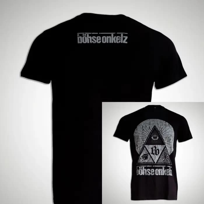 T-shirt en coton avec image de groupe musical Böse Menschen Böhse Onkelz