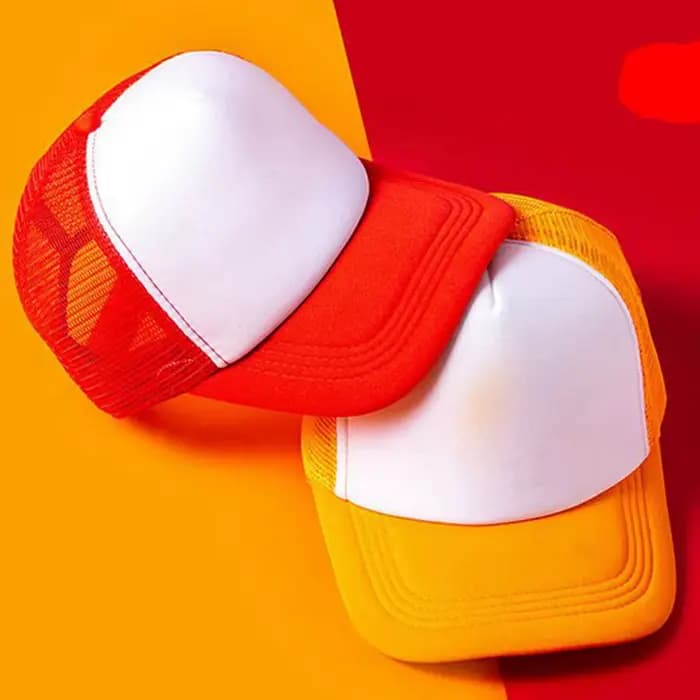 Casquette de camionneur avec épissure publicitaire pour hommes