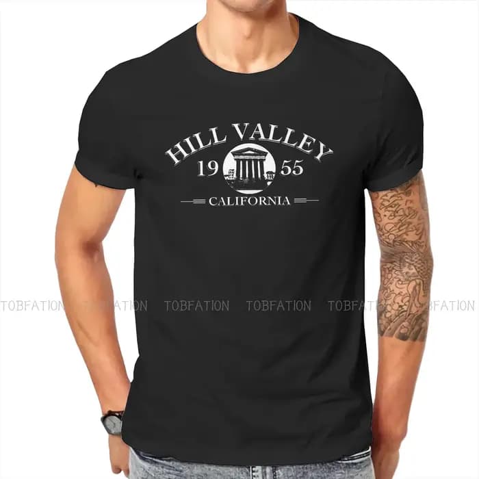 Retour vers le futur T-shirt du film Marty, Hill Valley, Zones distinctives moi, Vêtements hipster o