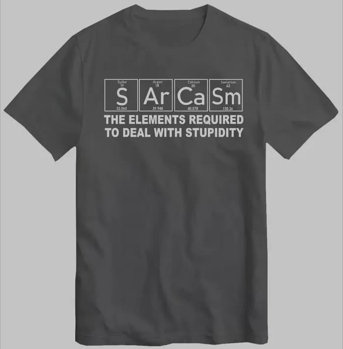 T-shirt décontracté à col rond imprimé lettres pour homme 2026 – Cadeau pour passionné de chimie – 100 % coton respirant à manches courtes