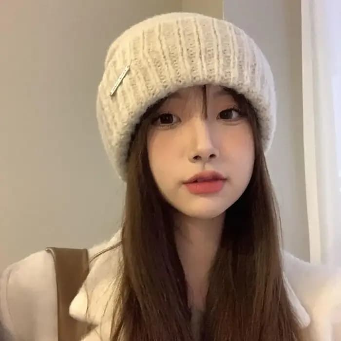 Casquette chaude mignonne