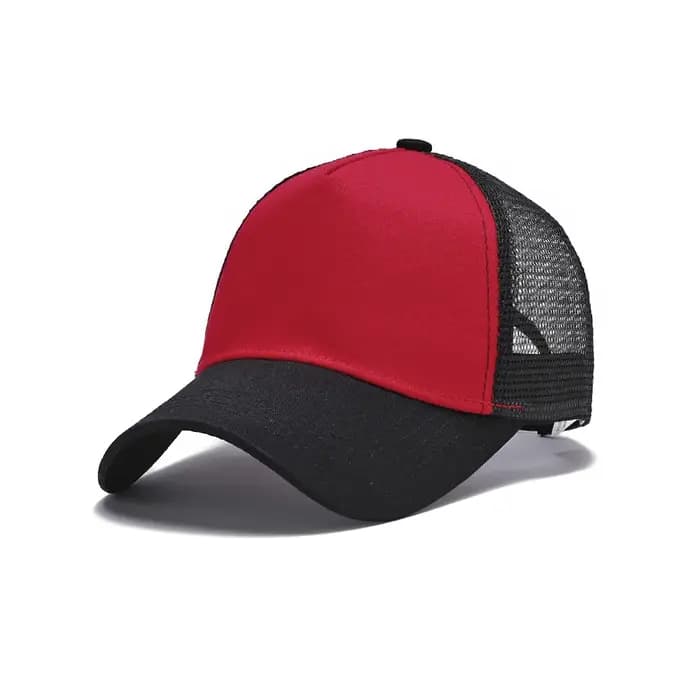 Casquette de baseball en maille vierge pour hommes et femmes