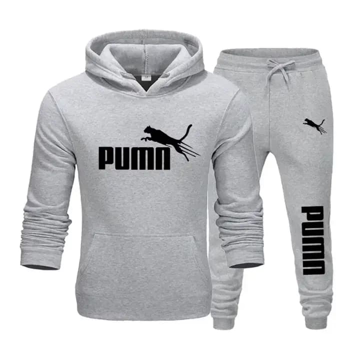 Nouvel ensemble deux pièces tendance pour homme : sweat à capuche et pantalon