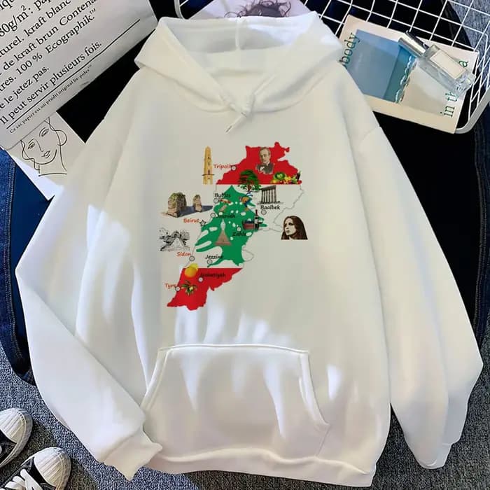 Sweat à capuche motif imprimé mulpour adolescent