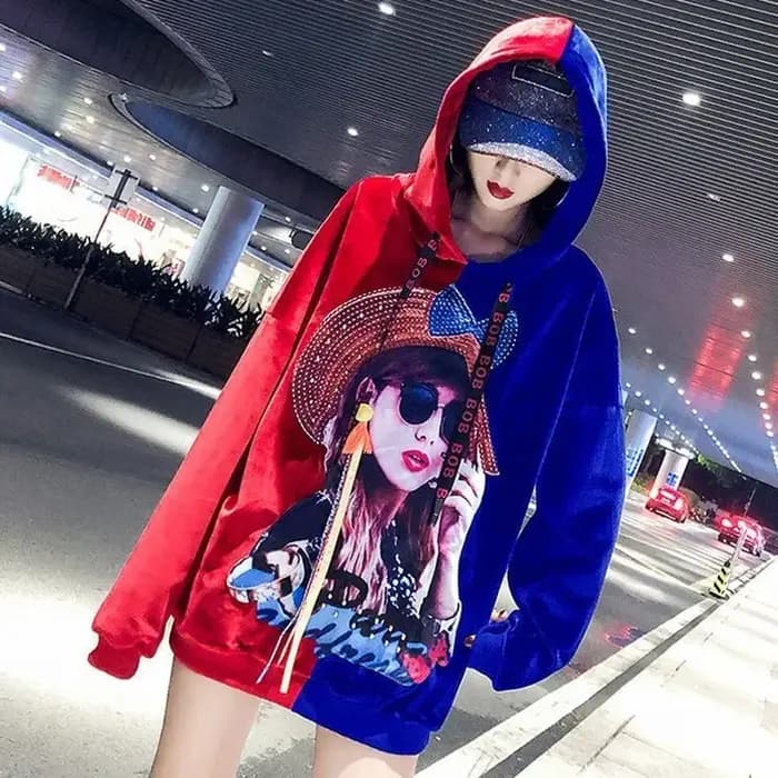 Sweat-Shirt à Capuche pour Femme