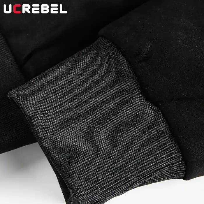 Sweat-shirt à capuche épissé léopard pour homme