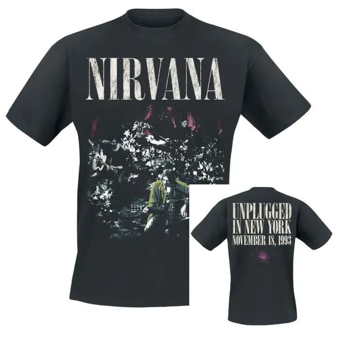 T-shirts de la nouvelle bande musicale Rock-Nirvanas pour hommes et femmes