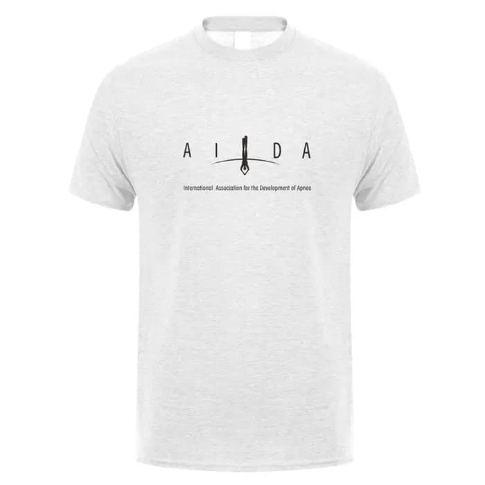 AIDA International t-shirt hommes hauts coton à manches courtes plongée libre homme t-shirt t-shirt