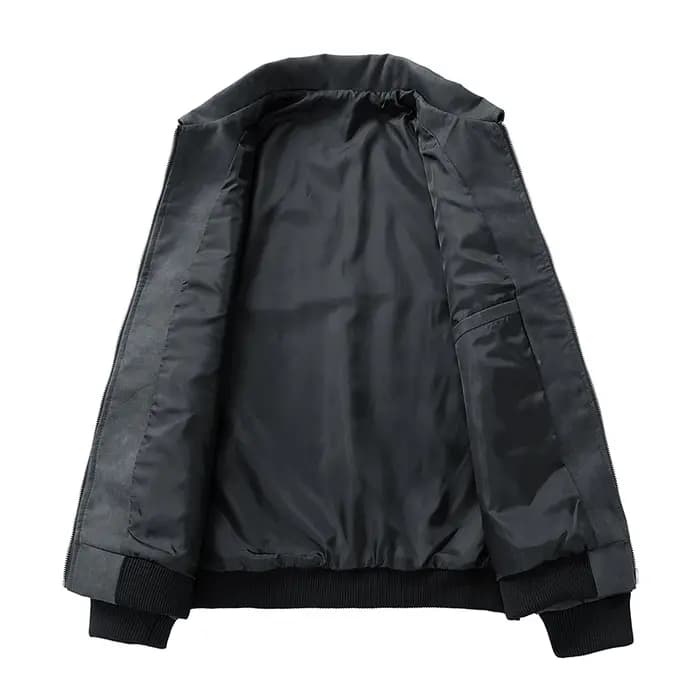 Veste en simili cuir tendance pour homme