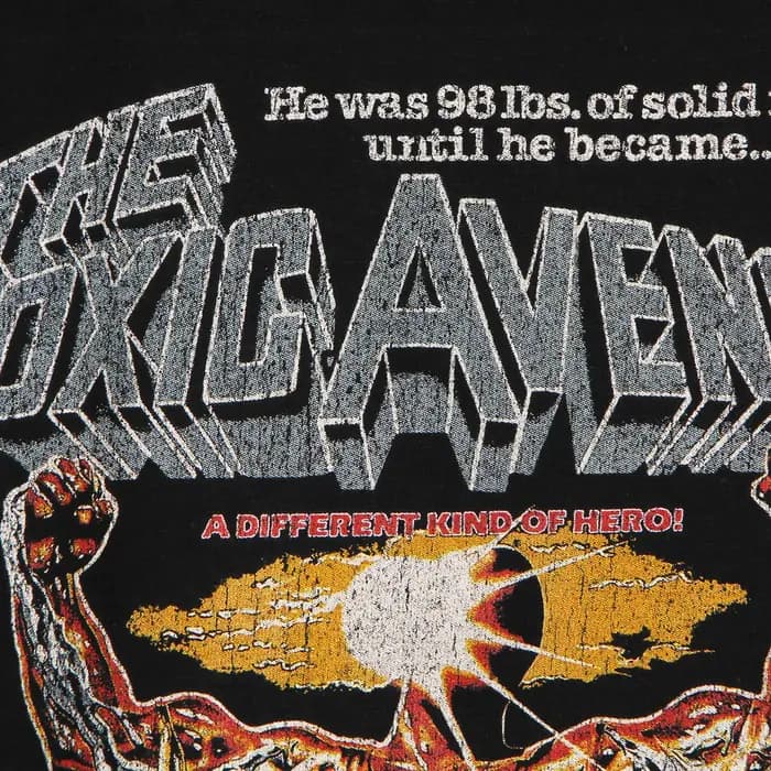The Toxic Avenger t-shirt 80S culte horreur B film rue poubelle cerveau dommages unisexe graphique manches courtes coton imprimé chemises