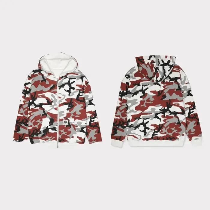 Sweat-shirt réversible Y2k, camouflage urbain rétro, pour hommes et femmes, streetwear hip-hop améri