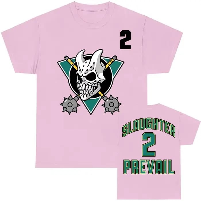 SLAUGHTER TO PREVAIL Hockey T-shirt à manches courtes coton col rond mode t-shirts hommes femmes vêtements unisexe Streetwear Hip Hop hauts