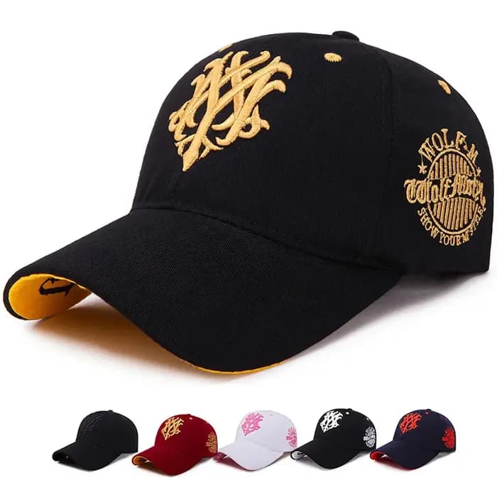 Casquette de baseball brodée Totem
