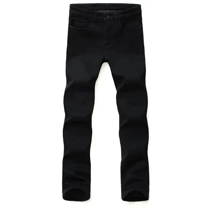 Printemps automne hommes classique marque de mode jean Homme