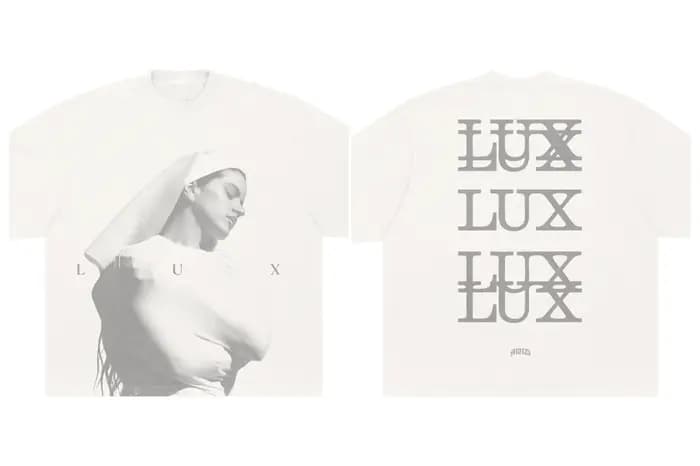 Chanteur Lux Rosalia T-shirt imprimé manches courtes mode haut rétro tendance sport Streetwear décon