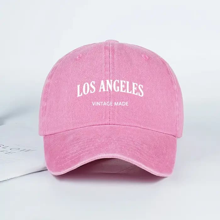 Casquette de baseball unisexe à imprimé rétro « Los Angeles »