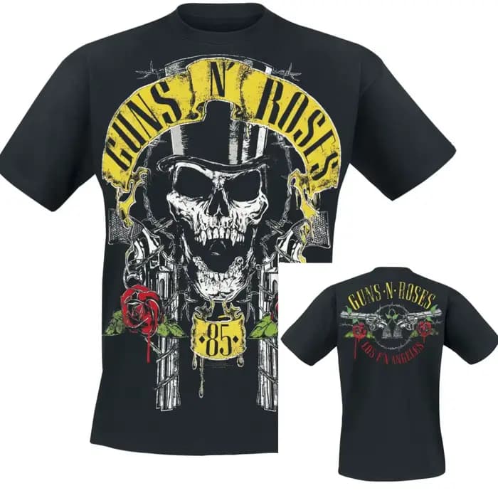T-Shirt Guns N' Roses pour hommes et femmes