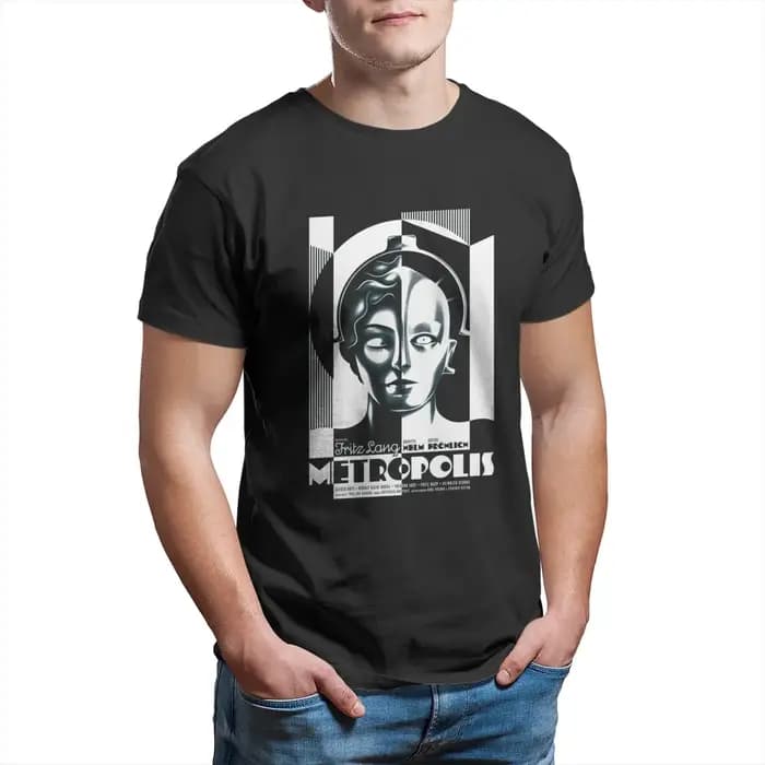 T-shirt du film de science-fiction allemand pour hommes