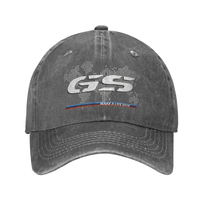 Casquette de baseball décontractée GS World Map pour femme et homme