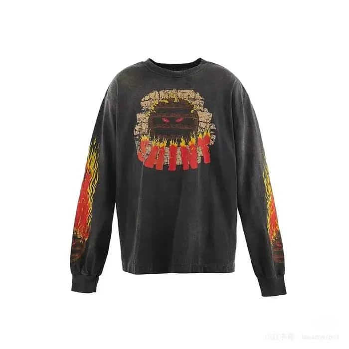 T-shirt à manches longues style Racing Saint