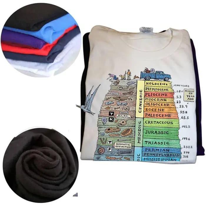Géologie drôle forme de terre géologue Rock collecteur T-shirts hommes mode t-shirt style décontracté 100% coton ample