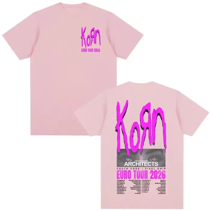 T-shirt Korn Tour Merch