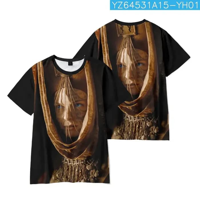 Science-Fiction film Dune T-shirt impression 3D hommes/femmes à manches courtes col rond T-shirts tendance d'été Y2k haut surdimensionné Streetwear