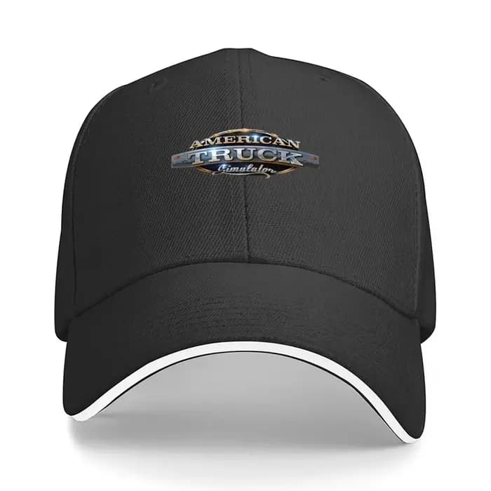 Casquette de baseball classique avec logo American Truck Simulator 2026