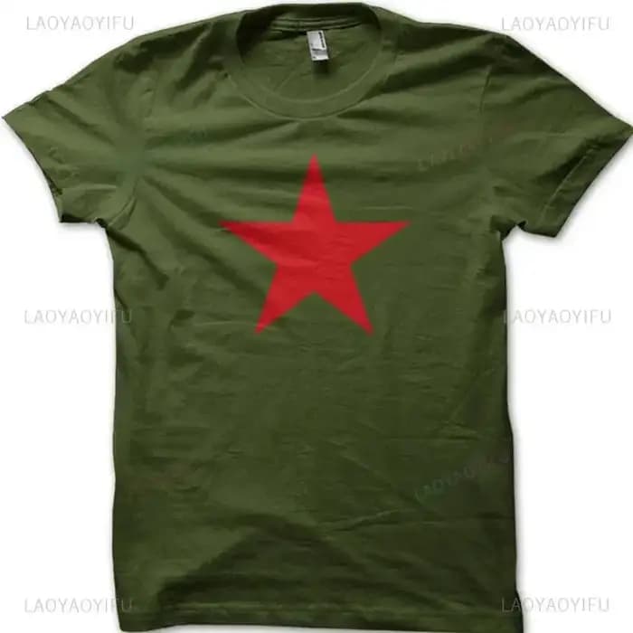 Étoile rouge soviétique Che Guevara révolution CCCP urss rétro graphique t-shirts femme homme Style