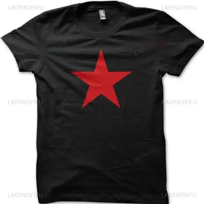 Étoile rouge soviétique Che Guevara révolution CCCP urss rétro graphique t-shirts femme homme Style
