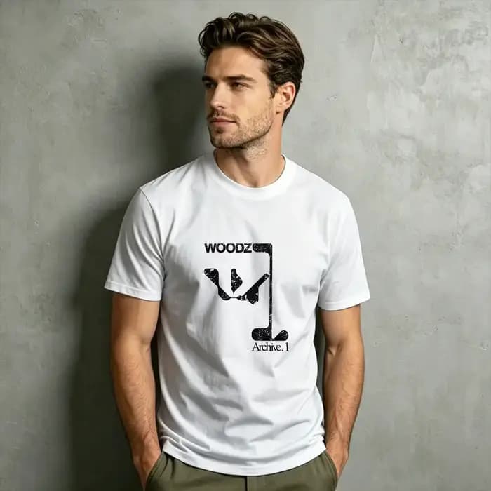 T-shirts Novelty WOODZ World Tour 2026 pour hommes