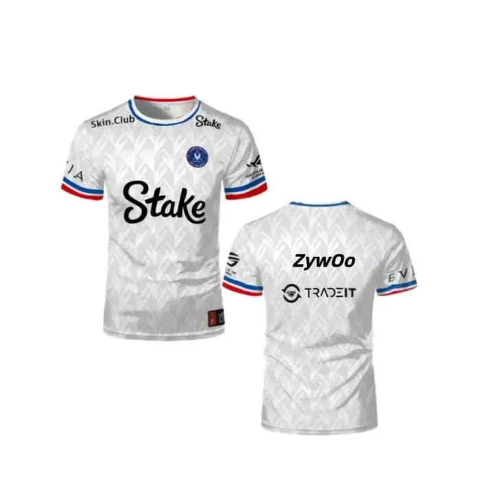 T-shirt col rond respirant pour Fans de l'équipe vitalité 2025 CS2 EPL