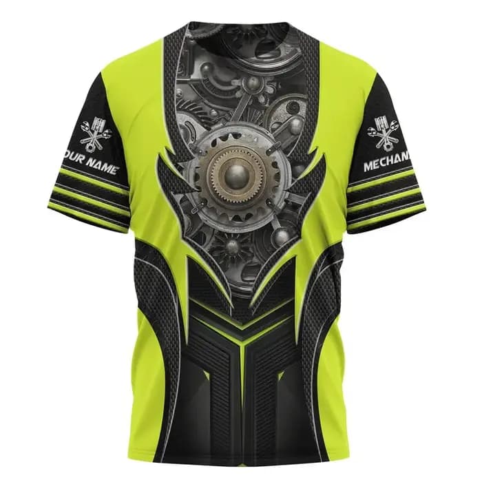 T-shirt vintage pour homme, vêtements d'été, nom personnalisé, impression 3D, réparateur, style stre