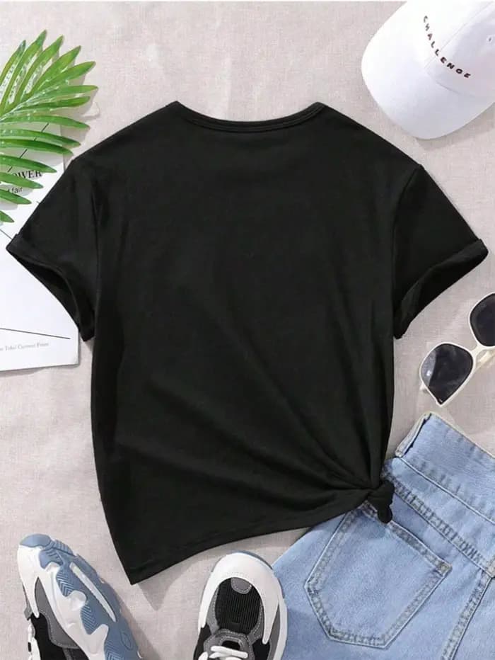 T-shirt à manches courtes pour femmes
