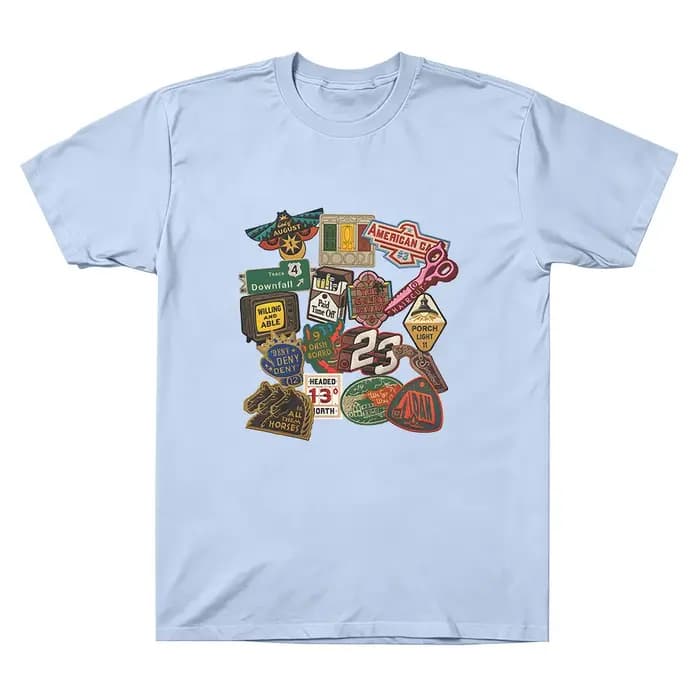 T-shirt Noah Kahan Tracklist imprimé esthétique Y2K pour femmes et hommes